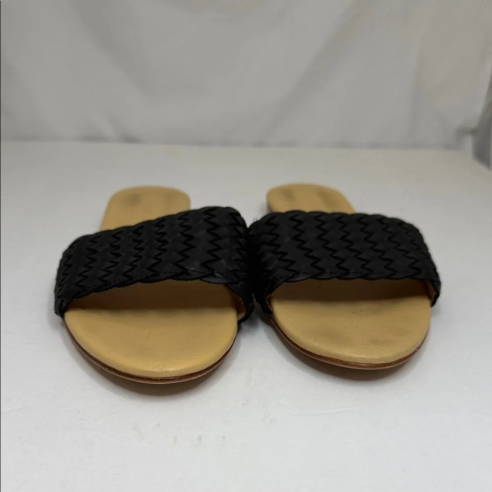 Nisolo Black and Tan Woven Sandals - Picture 2 of 4